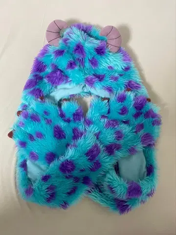 디즈니 샐리 팬캡 머플러