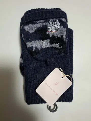[ 미사용 새상품 ] 폴앤조 2way 장갑 네이비