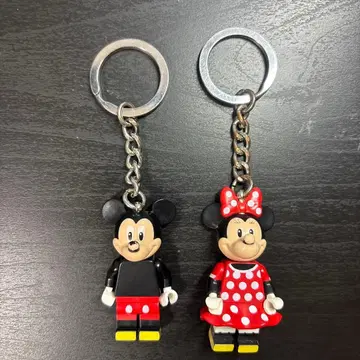 미키 미니 레고 키링