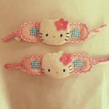 헬로키티 커튼 고정 끈 2개 세트 레어 귀중
