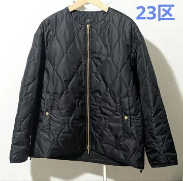 [ 새상품 ] 23구 충전솜 패딩 아우터 블랙 38 사이즈