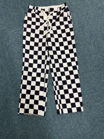 VANS 체커 패턴 캐주얼 팬츠 S 사이즈