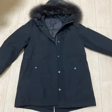 23구 블랙 모즈 코트 사이즈 40