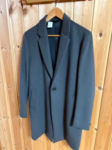 다크 그레이 체스터 코트