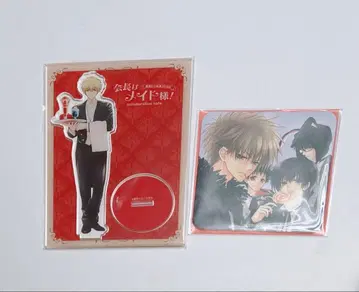 회장님은 메이드님 콜라보 카페 우스이 타쿠미 아크릴 스탠드 코스터