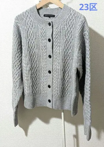 [새상품] 23구 캐시미어 가디건 38사이즈