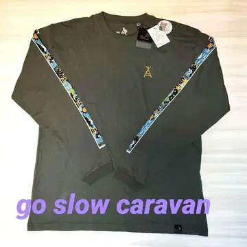 미사용 택 포함 go slow caravan USA 코튼 월드 투어