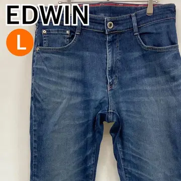EDWIN 팬츠 바지 청바지 블루 일본제 L [ CB515 ]
