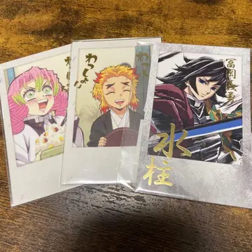 귀멸의 칼날 폴라로이드풍 브로마이드