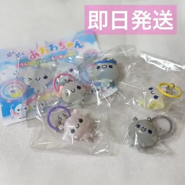 푹푹 아와와짱 메지루시 액세서리 5세트