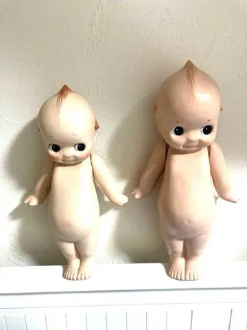 큐피 인형 2개 세트