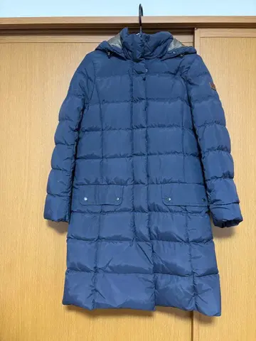 AIGLE 다운 코트 네이비 S