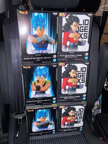 최신 드래곤볼 프라이스 피규어 6점