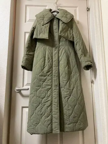 rienda 3WAY 퀼트 롱 코트