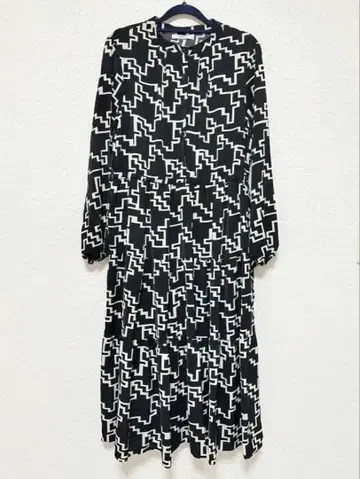 RADIATE 지오메트릭 티어드 원피스