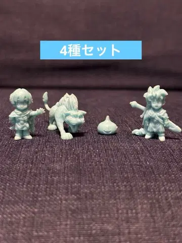 드래곤 퀘스트 지우개 PVC 인형 천공의 신부 시리즈 4종 세트