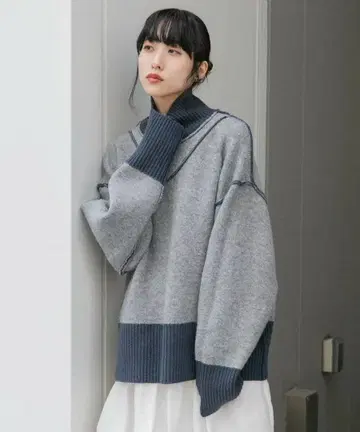 리버서블 터틀 니트 KBF 미사용 택 포함