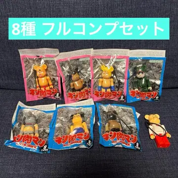 근육맨 CC레몬 콜라보 베어브릭 스트랩 8종 풀컴프