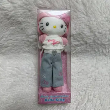 산리오 헬로키티 옷장 컬렉션 마스코트 홀더 평상복