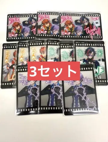 니지산지 오리지널 클리어 카드 전 4종류 x 3세트