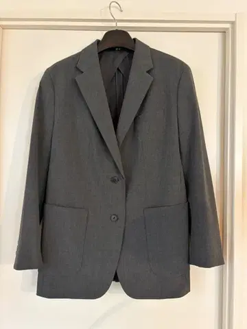 UNIQLO:C 셋업 릴랙스 테일러드 자켓&팬츠 L 그레이