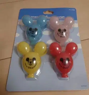 미사용 미개봉 새상품 미키마우스 벌룬 클립 세트 디즈니랜드