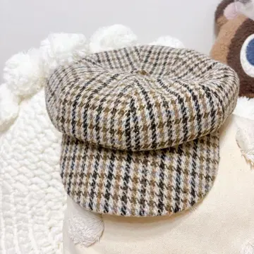 건클럽 체크 헌팅 캡