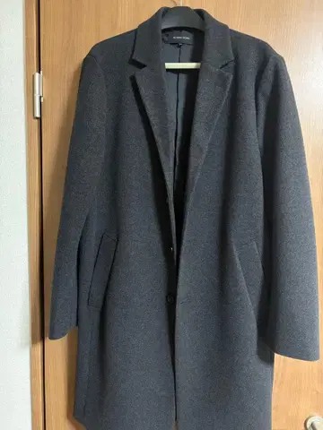 GLOBAL WORK 그레이 체스터 코트 XL