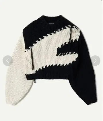 leinwande Snow Slope Intarsia Top