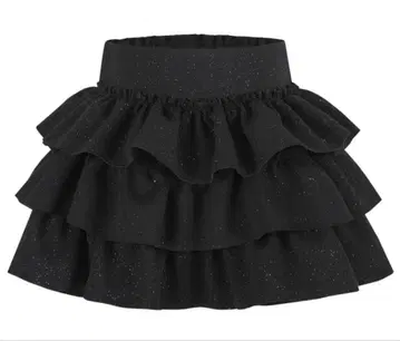 ANDWANG Kirakirafrill culotte mini skirt