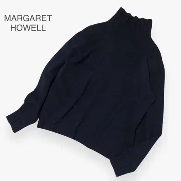 새상품급 마가렛호웰 캐시미어 혼방 하이넥 니트 풀오버 2