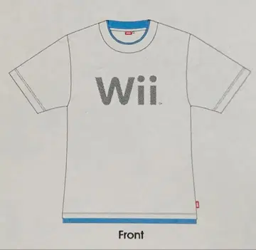 닌텐도 뮤지엄 한정판 T셔츠 Wii 사이즈 M