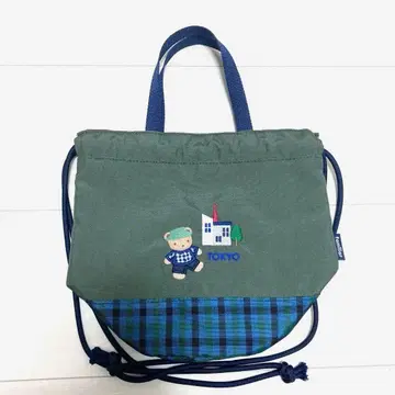[ familiar ] 도쿄 한정판 콜라보 BEAMS 빔즈 숄더 토트