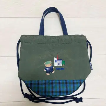 [ familiar ] 도쿄 한정판 콜라보 BEAMS 빔즈 숄더 토트