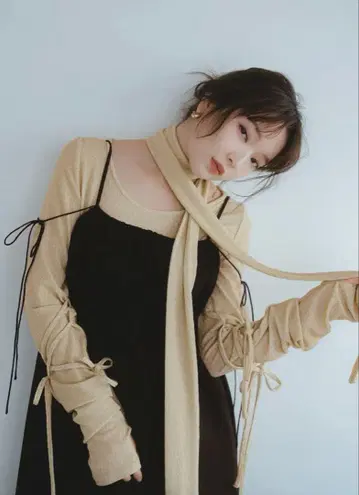 ribbon sleeve tops yellow andequal