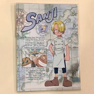 원피스 상디 유년기 미니 노트