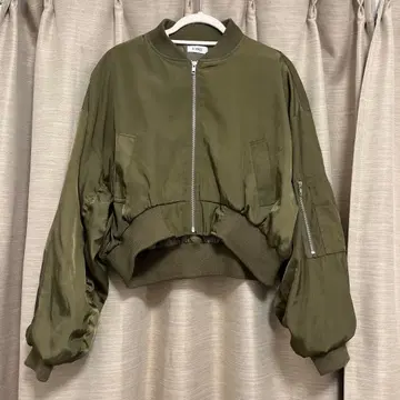 [ 새상품급 ] EVRIS MA-1 숏 카키 F 사이즈