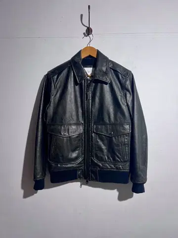 바나나 리퍼블릭 A2 가죽 자켓 플라이트 자켓 M