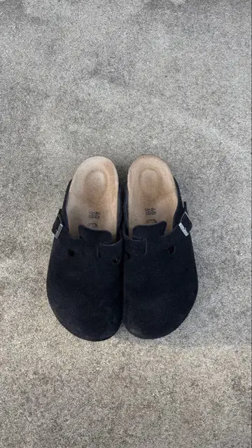 버켄스탁 보스턴 블랙 26cm