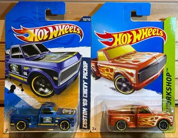 핫휠 CUSTOM 69 CHEVY PICKUP 2대 세트