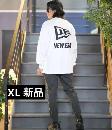 [ 새상품 ] 4XL NEW ERA 긴팔 오버 사이즈 흡한속건