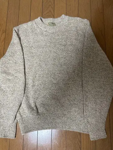 80s L.L.Bean 니트 스웨터 베이지