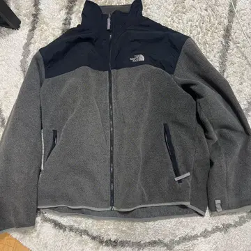 THE NORTH FACE 플리스 자켓 XL 그레이/블랙