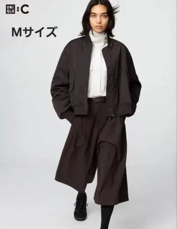 UNIQLO:C 큐롯 다크 브라운