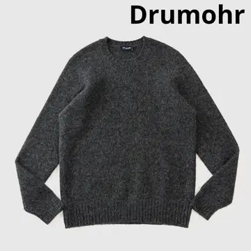 Drumohr 돌모어 크루넥 울 부클레 풀오버 니트