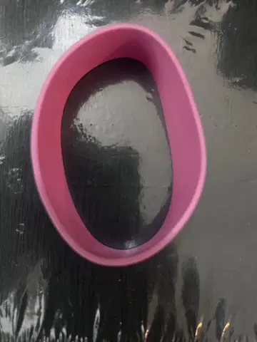 반짝임 언포렌트 러버 팔찌 핑크