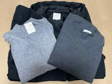 아우터와 스웨터 2점 세트