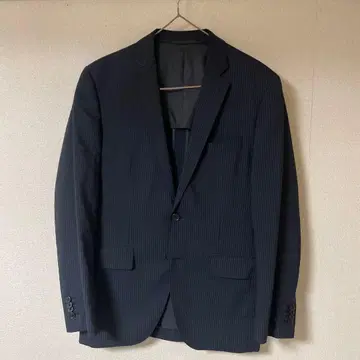 스트라이프 수트 컴퍼니 다크 네이비 수트