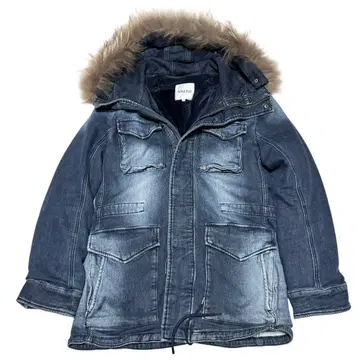 새상품급 VOGUISH 데님 모즈 코트 자켓 라이너