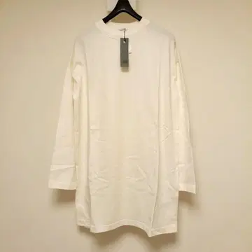 [택 포함 새상품] JEANASS 화이트 빅 실루엣 긴팔 롱 T셔츠